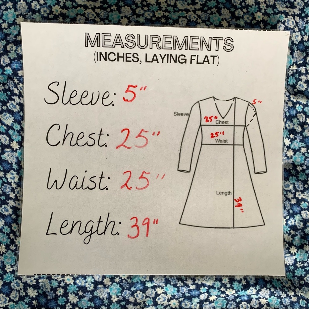 PLANET GOLD NWT! Women’s PLUS Babydoll Dress Blue/White Floral Tiered Flowy 3X‎ - Picture 12 of 12